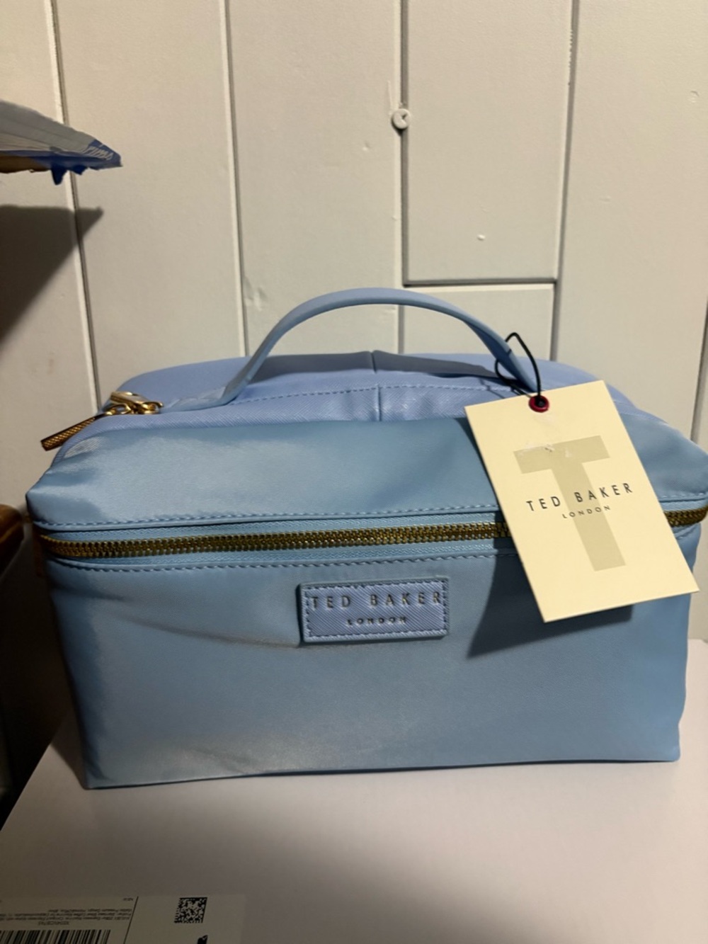 Ted Baker Light Blue Cosmetic Case